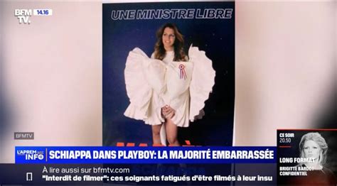 Marlène Schiappa dans Playboy : tenues et poses sexy devant le。